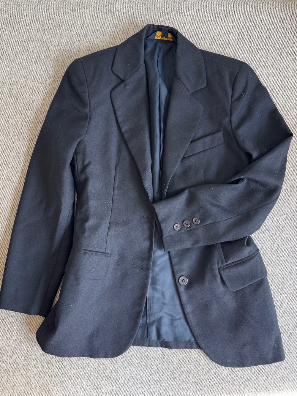 Brooks Brothers Black womens petite Single-Breasted Blazer